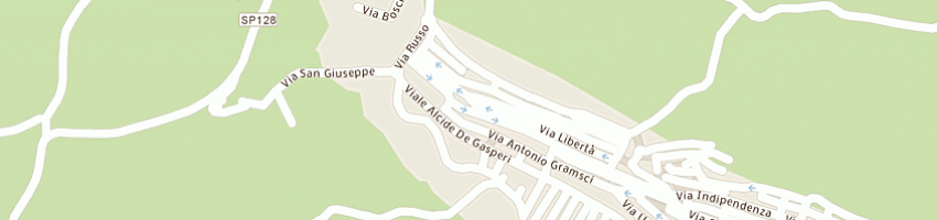 Mappa della impresa giangardella anna rosa a LASCARI