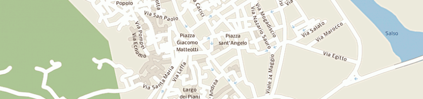 Mappa della impresa petrola' santi a LICATA
