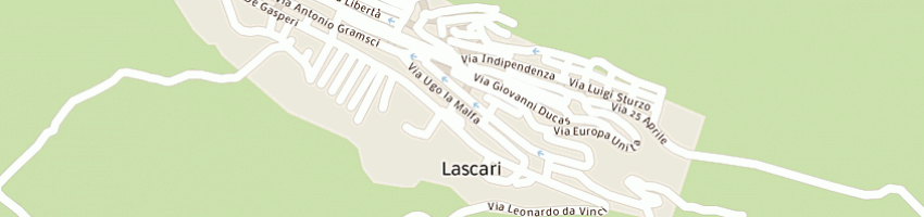 Mappa della impresa banco di sicilia spa a LASCARI