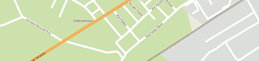 Mappa della impresa carpenteria metallica d'ambrosio di gaetano d'ambrosio e c snc a GIULIANOVA
