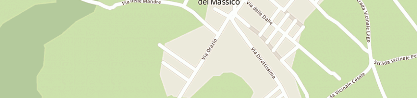 Mappa della impresa prata maurizio a FALCIANO DEL MASSICO