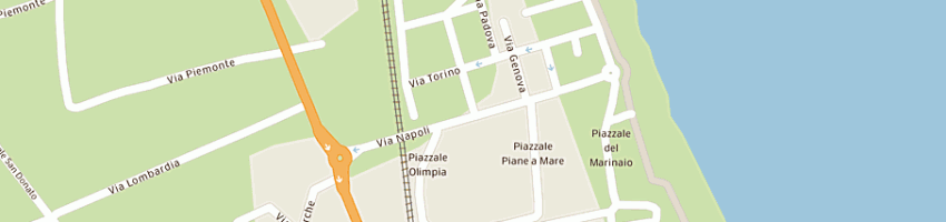 Mappa della impresa vagnoni mauro a TORTORETO