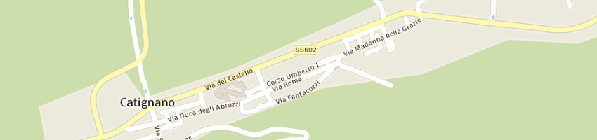Mappa della impresa porrini maria luisa a CATIGNANO