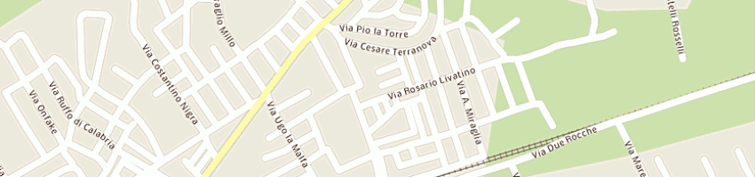 Mappa della impresa cavaleri angelo a LICATA