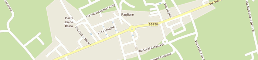 Mappa della impresa panificio ferretti snc di fiorenzo ferretti e c a MORRO D ORO