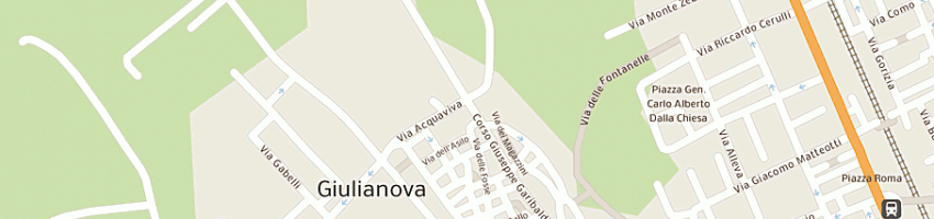 Mappa della impresa sabatini vinicio a GIULIANOVA
