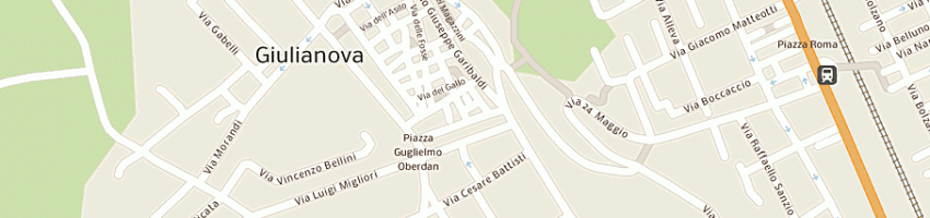 Mappa della impresa di giandomenico giuseppe a GIULIANOVA