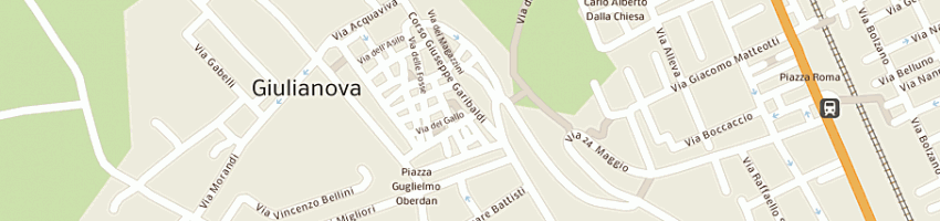 Mappa della impresa chiodi remo e riccardo a GIULIANOVA