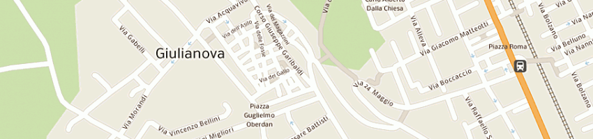 Mappa della impresa sonda cementi sas a GIULIANOVA