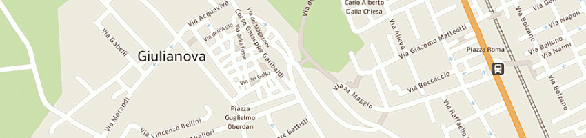 Mappa della impresa cicconi maurizio a GIULIANOVA