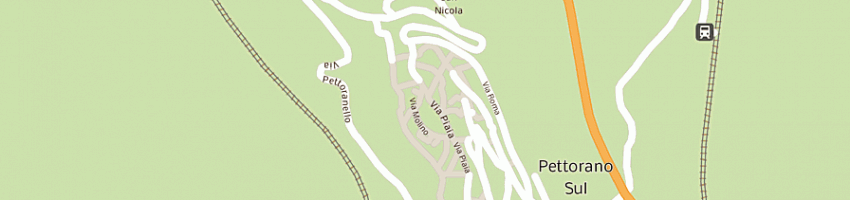 Mappa della impresa dattilo massimo a PETTORANO SUL GIZIO