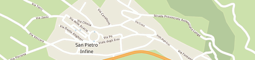 Mappa della impresa coatech srl a SAN PIETRO INFINE