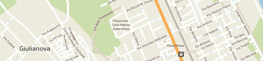 Mappa della impresa di saverio emidio a GIULIANOVA