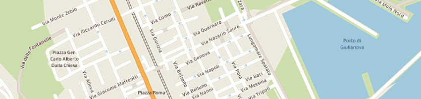 Mappa della impresa rongai castrona' loredana a GIULIANOVA