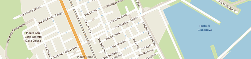 Mappa della impresa secone luciano a GIULIANOVA