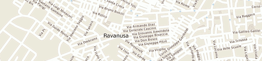 Mappa della impresa gangarossa calogero a RAVANUSA