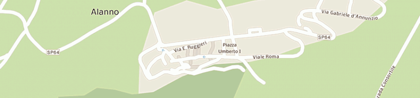 Mappa della impresa panificio sborgia snc a ALANNO