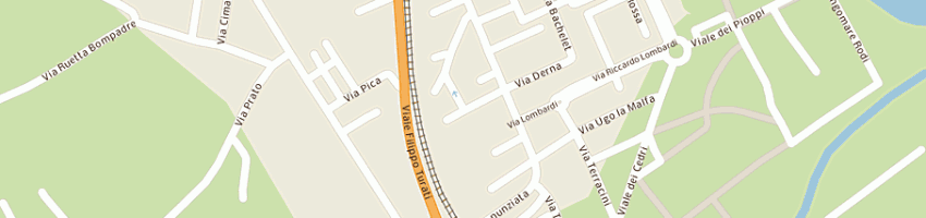Mappa della impresa la rosa dei venti sas di de lucia sergio e c a GIULIANOVA