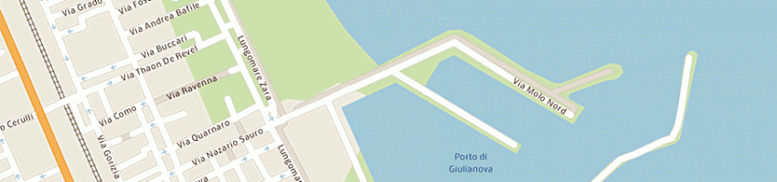 Mappa della impresa lirosa srl a GIULIANOVA