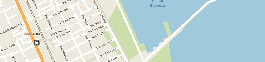 Mappa della impresa bonaduce paolo a GIULIANOVA