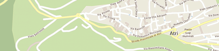 Mappa della impresa melchiorre michele a ATRI