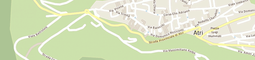 Mappa della impresa tini angelo a ATRI