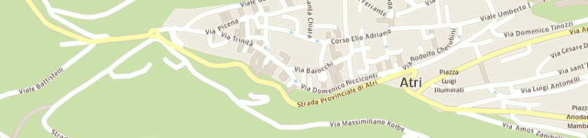 Mappa della impresa ferretti fortunato mariadonata a ATRI