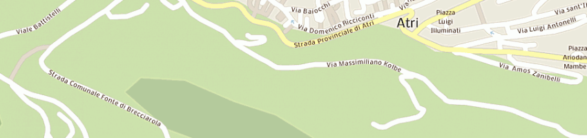 Mappa della impresa az agr cerniero silvino e bruno a ATRI