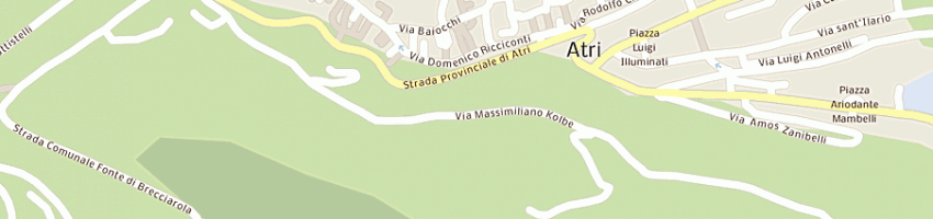 Mappa della impresa di ridolfi ostelio a ATRI