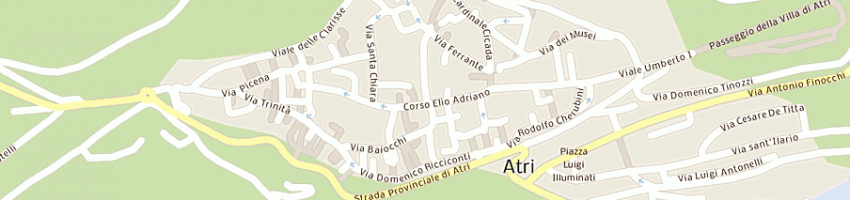 Mappa della impresa pisciella faustino a ATRI