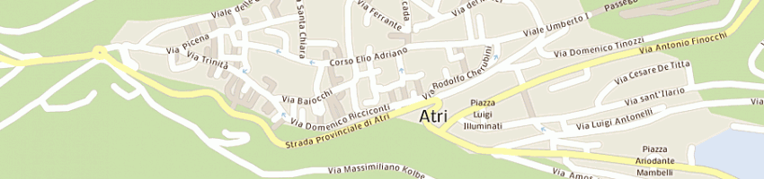 Mappa della impresa twin viaggi a ATRI