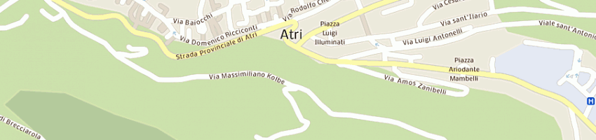Mappa della impresa fashion coopsocieta' cooperativa a responsabilita' limitata a ATRI