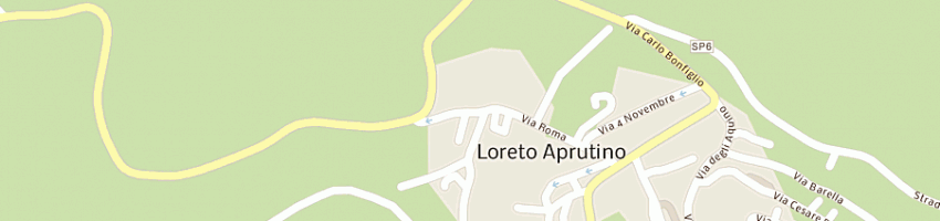 Mappa della impresa chiappini antonio a LORETO APRUTINO