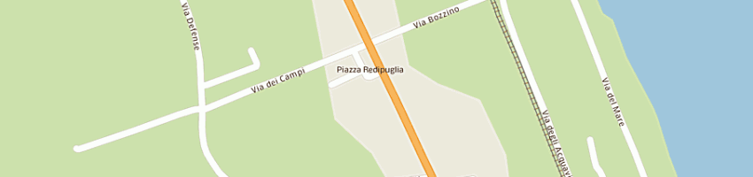 Mappa della impresa parrucchiera leone gabriella a ROSETO DEGLI ABRUZZI