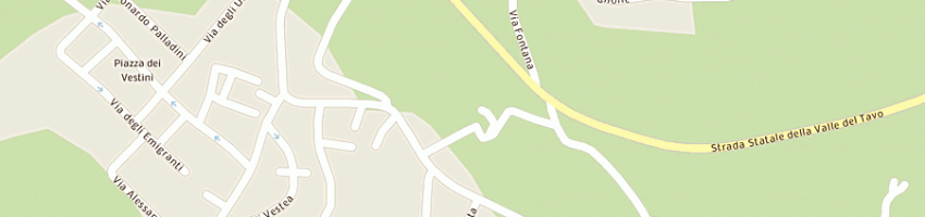 Mappa della impresa galasso srl a LORETO APRUTINO