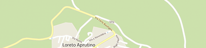 Mappa della impresa consorzio bonifica bacino saline pescara alento e foro a LORETO APRUTINO