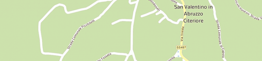 Mappa della impresa rivendita n 1 ricevitoria lotto a SAN VALENTINO IN ABRUZZO CITERIORE