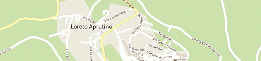 Mappa della impresa libertini alberto a LORETO APRUTINO