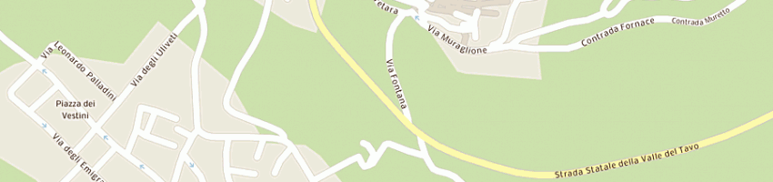 Mappa della impresa supermercati paluzzi snc a LORETO APRUTINO