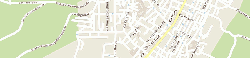 Mappa della impresa fashion groop one srl a CALTANISSETTA