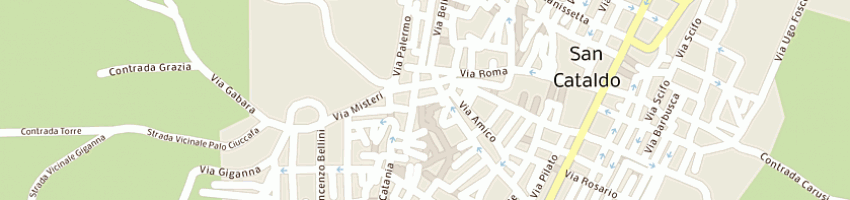 Mappa della impresa anzalone calogero a SAN CATALDO