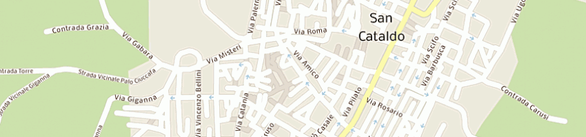 Mappa della impresa volpe calogero a SAN CATALDO