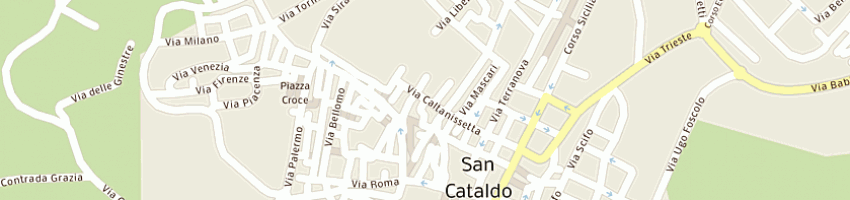 Mappa della impresa gattuso gianluca a SAN CATALDO
