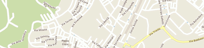 Mappa della impresa cali' gino a SAN CATALDO