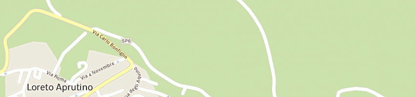 Mappa della impresa interland sas a LORETO APRUTINO