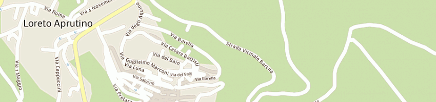 Mappa della impresa tg impianti di troico giancarlo a LORETO APRUTINO