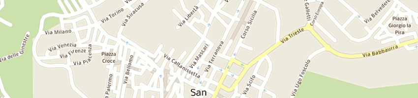 Mappa della impresa amato erminio a SAN CATALDO
