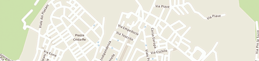 Mappa della impresa palermo salvatore a SAN CATALDO