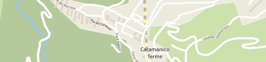 Mappa della impresa ente parco nazionale della majella - centro informazioni a CARAMANICO TERME