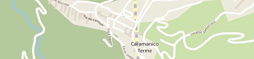 Mappa della impresa sanelli amadio a CARAMANICO TERME